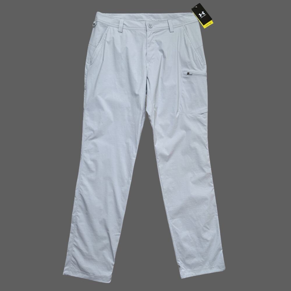 Under Armour Fish Hunter 2.0 Gray Pants 34x34 NWT